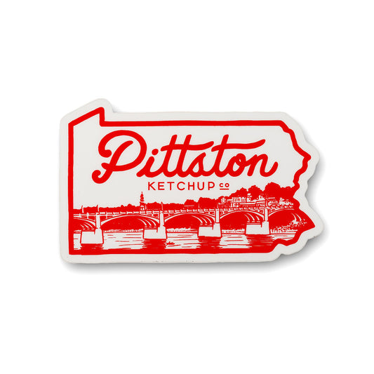 Pittston Ketchup BIG Sticker